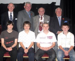 Outward Bound Youth Ambasadors 2008 with Rotarians